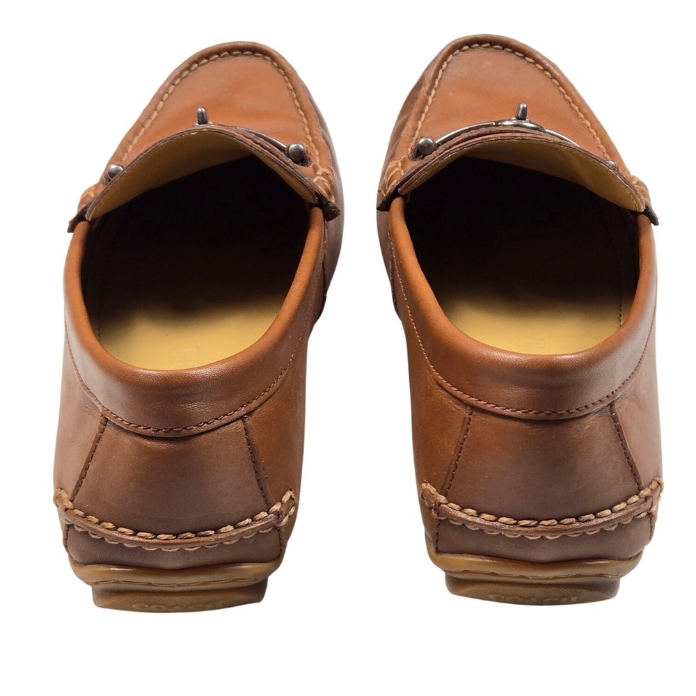 Coach‎ Collis Bit Loafers Mens Size 9D Tan Brown Leather FG2984 Turnlock Moc - Picture 8 of 13